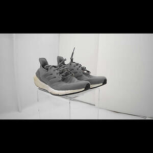 Adidas Men's Ultraboost 22 Running Shoe, Grey/Black, 10.5